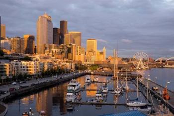 Seattle Skyline From Pier 66, Washington | Obraz na stenu