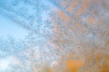 Frost Patterns Formed On Glass | Obraz na stenu