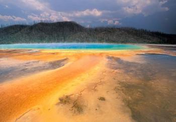 Grand Prismatic Geyser, Yellowstone National Park, Wyoming | Obraz na stenu