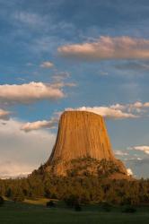 Devil's Tower National Monument At Sunset, Wyoming | Obraz na stenu