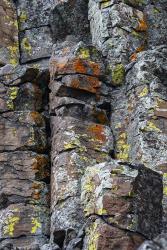 Sheepeater Cliffs Detail, Yellowstone National Park | Obraz na stenu