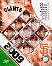 2009 San Francisco Giants Team Composite | Obraz na stenu