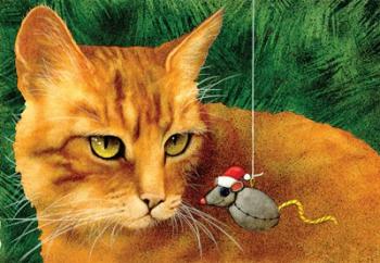 Catnip Christmas | Obraz na stenu