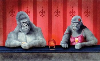 Goin Ape Down at the Monkey Bars | Obraz na stenu