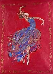 Dancer in Blue I | Obraz na stenu