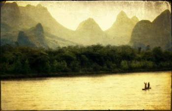 River Li Boatmen | Obraz na stenu