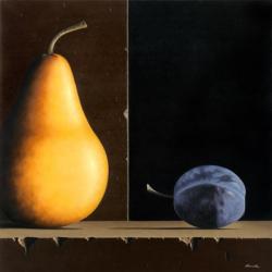 Pear and Plum | Obraz na stenu