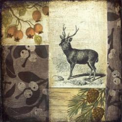 Berries & Deer | Obraz na stenu