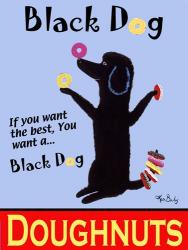 Black Dog Doughnuts | Obraz na stenu
