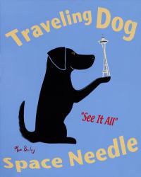 Traveling Dog, Space Needle | Obraz na stenu