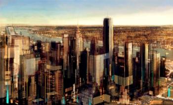 NewYork City Twilight | Obraz na stenu