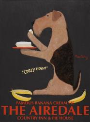 Airedale Banana Cream | Obraz na stenu