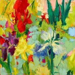 Iris Garden | Obraz na stenu
