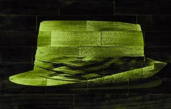 Man's Hat -Green | Obraz na stenu