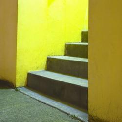 Yellow Stairway | Obraz na stenu