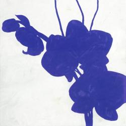 Purple Floral Silhouette | Obraz na stenu