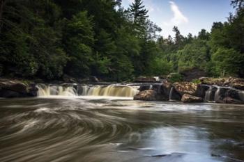 Below Swallow Falls | Obraz na stenu