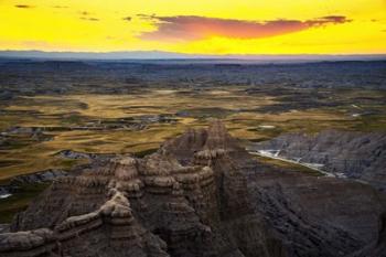 Badlands Sunset | Obraz na stenu