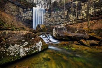 Cloudland Canyon Cascade | Obraz na stenu