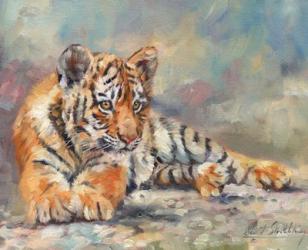 Tiger Cub Lounging | Obraz na stenu
