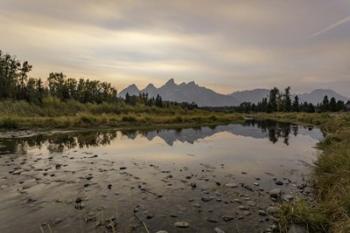 Teton Schwabacher Sunset | Obraz na stenu