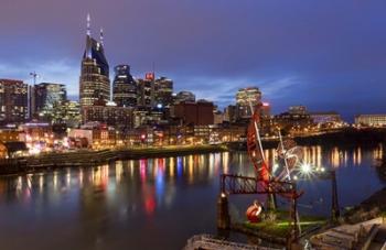 Nashville at Night | Obraz na stenu