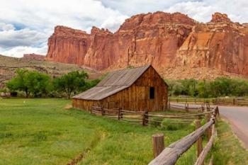 Red Rock Barn | Obraz na stenu