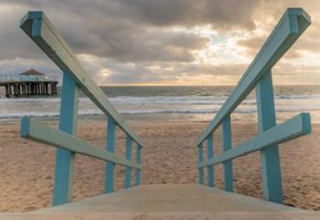 Beach Rails | Obraz na stenu