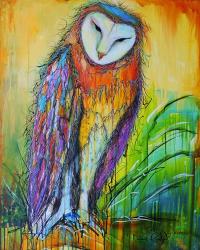 Curious Owl | Obraz na stenu