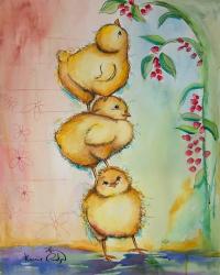 3 Chicks | Obraz na stenu