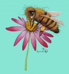 Honey Bee | Obraz na stenu