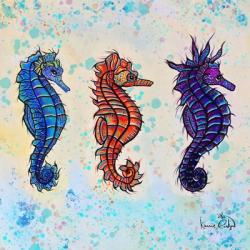 Seahorses | Obraz na stenu