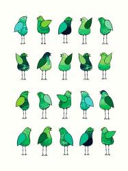 Green Bird | Obraz na stenu