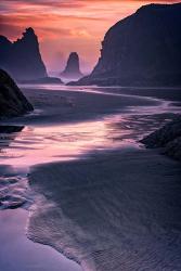 Last Light on Bandon Beach | Obraz na stenu