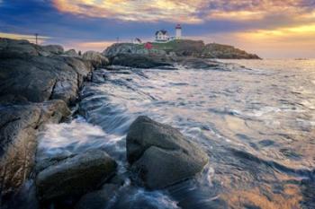Morning Tide at Cape Neddick | Obraz na stenu