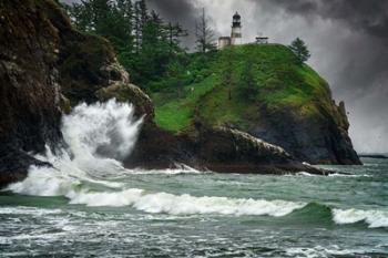 Spring Storm at Cape Disappointment | Obraz na stenu