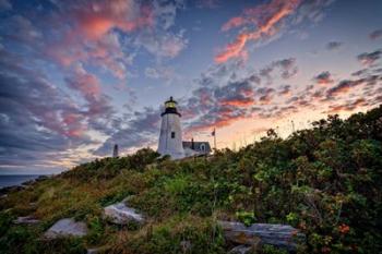 Red Skies At Pemaquid Point | Obraz na stenu