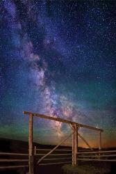 Ranch Gate Milky Way | Obraz na stenu