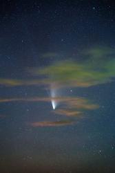 Comet Thru Clouds | Obraz na stenu