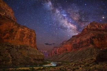 Grand Canyon Stars from Nankoweap | Obraz na stenu