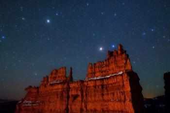 Stars over the Fortress - Bryce Canyon | Obraz na stenu