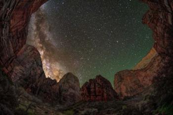 Zion Big Bend Fisheye | Obraz na stenu