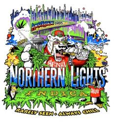 Northern Lights Strain | Obraz na stenu