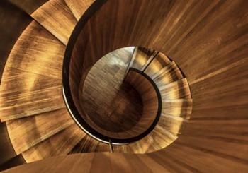 Wooden Staircase | Obraz na stenu