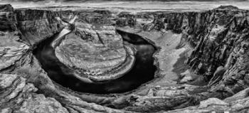 Horshoe Bend Black & White | Obraz na stenu