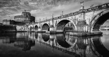 St Angelo Rome Black/White | Obraz na stenu