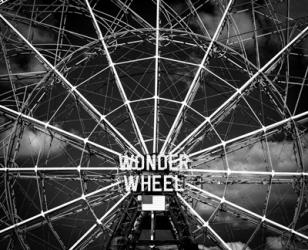 Wonder wheel  New York Black/White | Obraz na stenu