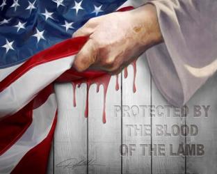 Protected By the Blood of the Lamb | Obraz na stenu