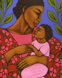 African Mother and Baby | Obraz na stenu