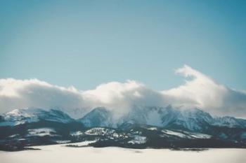 Bridger Mountain Cloud Cover | Obraz na stenu